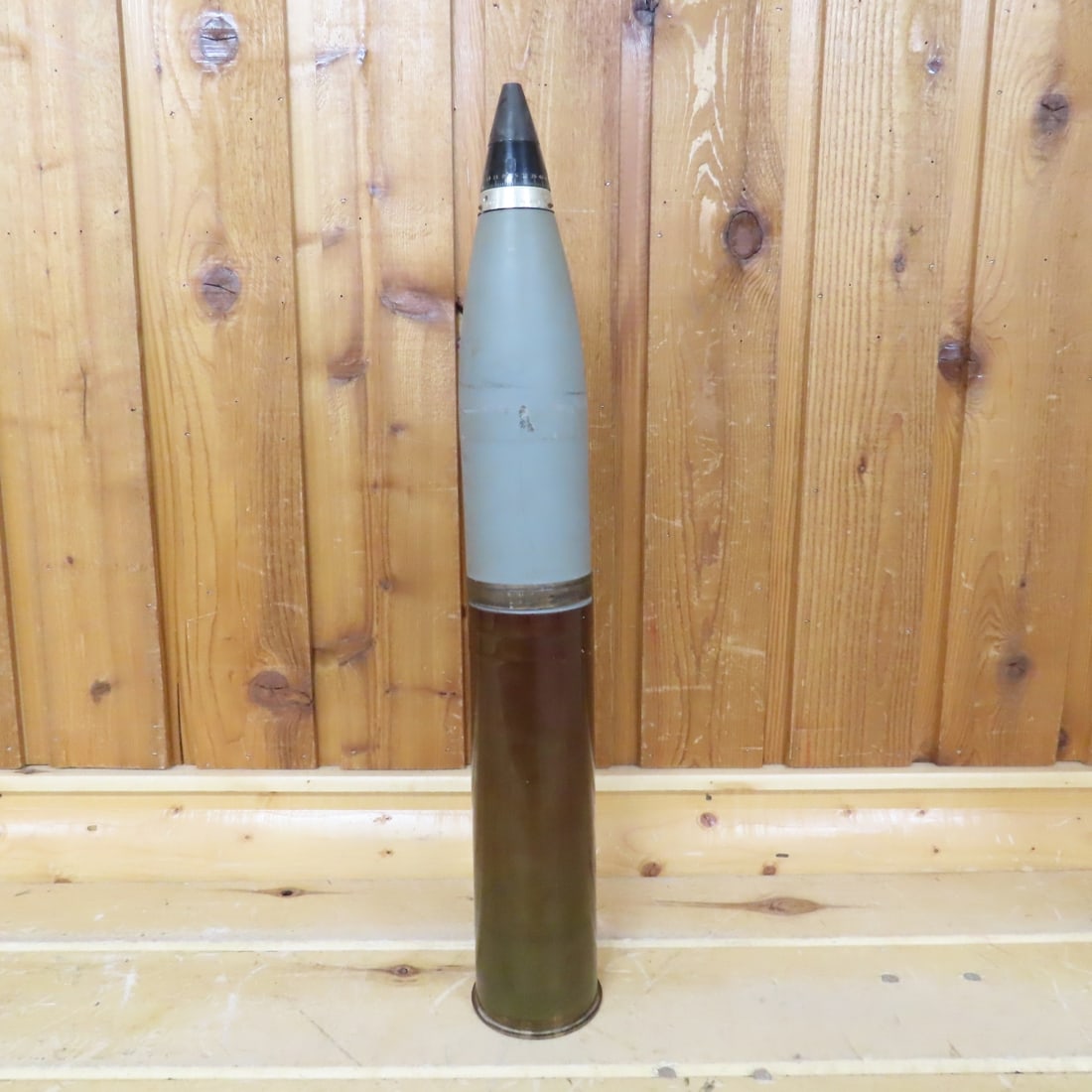 Inert WWII 105mm M84B1 Howitzer Propaganda Round - 7