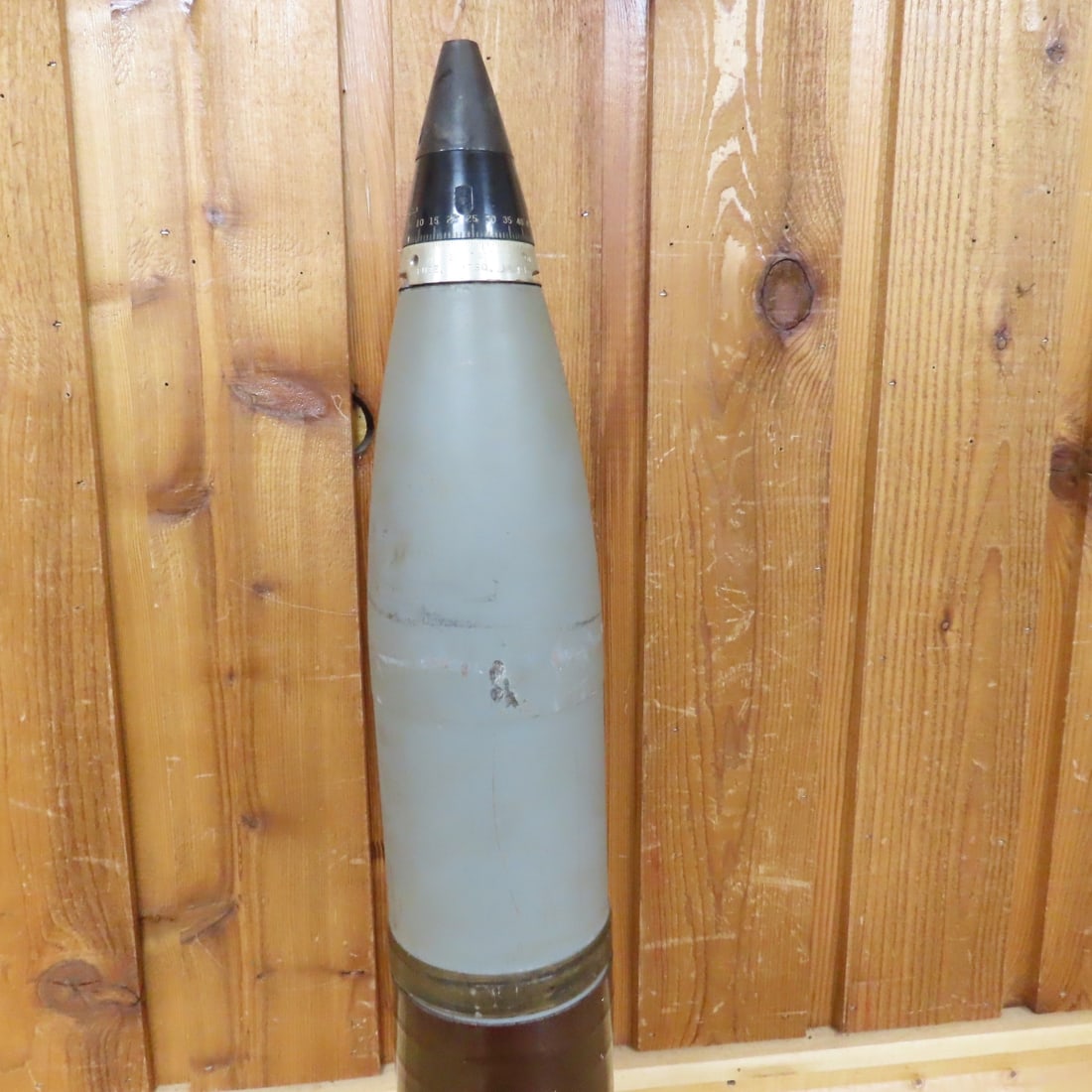 Inert WWII 105mm M84B1 Howitzer Propaganda Round - 8