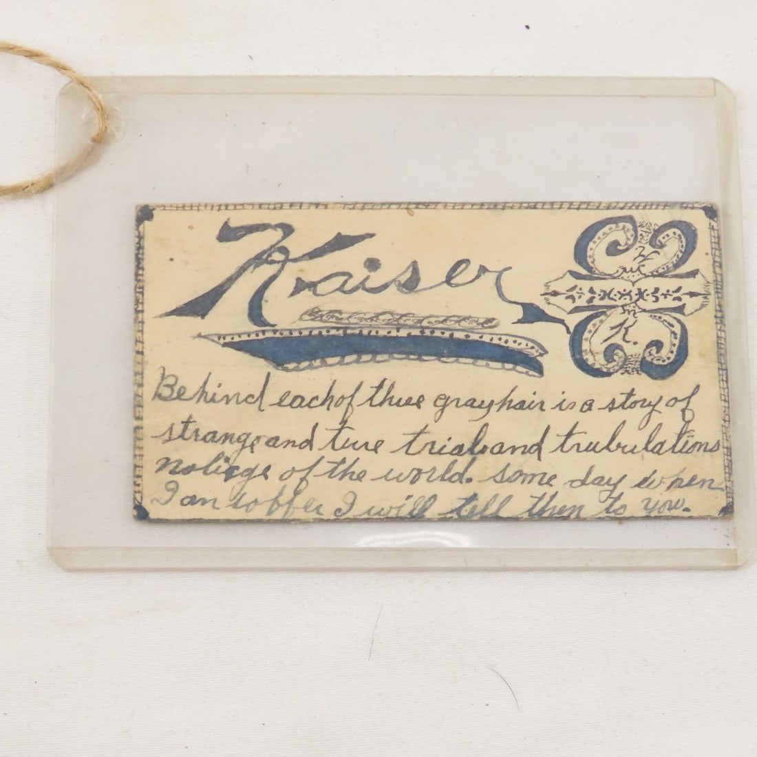 WWI British Inert Shrapnel Shell w/Percussion Fuze - 19