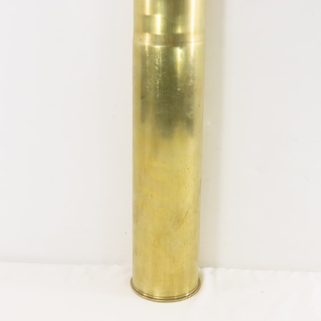 WWI British Inert Shrapnel Shell w/Percussion Fuze - 4