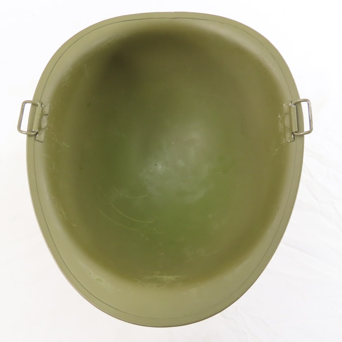 US Army M1 Combat Helmet, Rear Seam, Post 1944 - 6