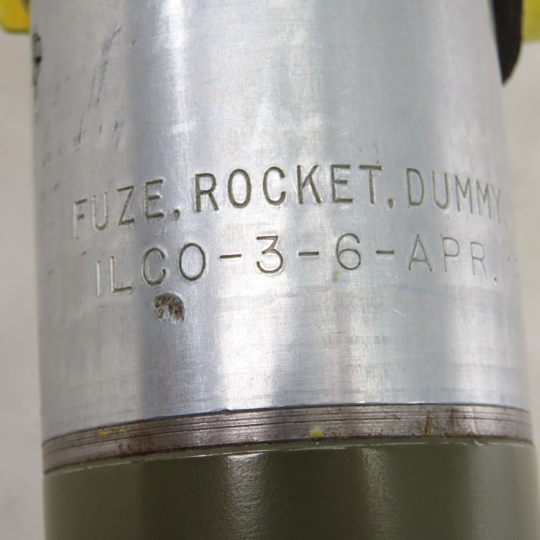 1953 Korean War Inert Fuze Rocket Training Dummy - 6