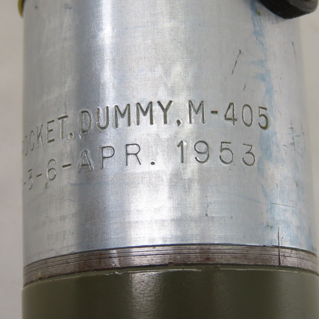 1953 Korean War Inert Fuze Rocket Training Dummy - 7