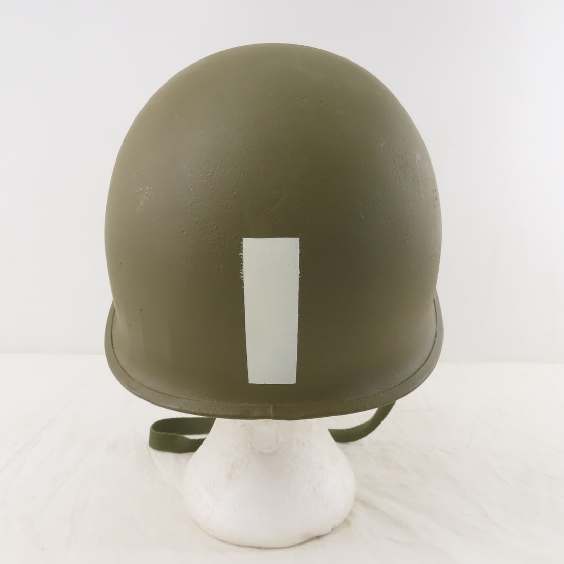 US Army M1 Steel Combat Officer Helmet, Rear Seam - 3