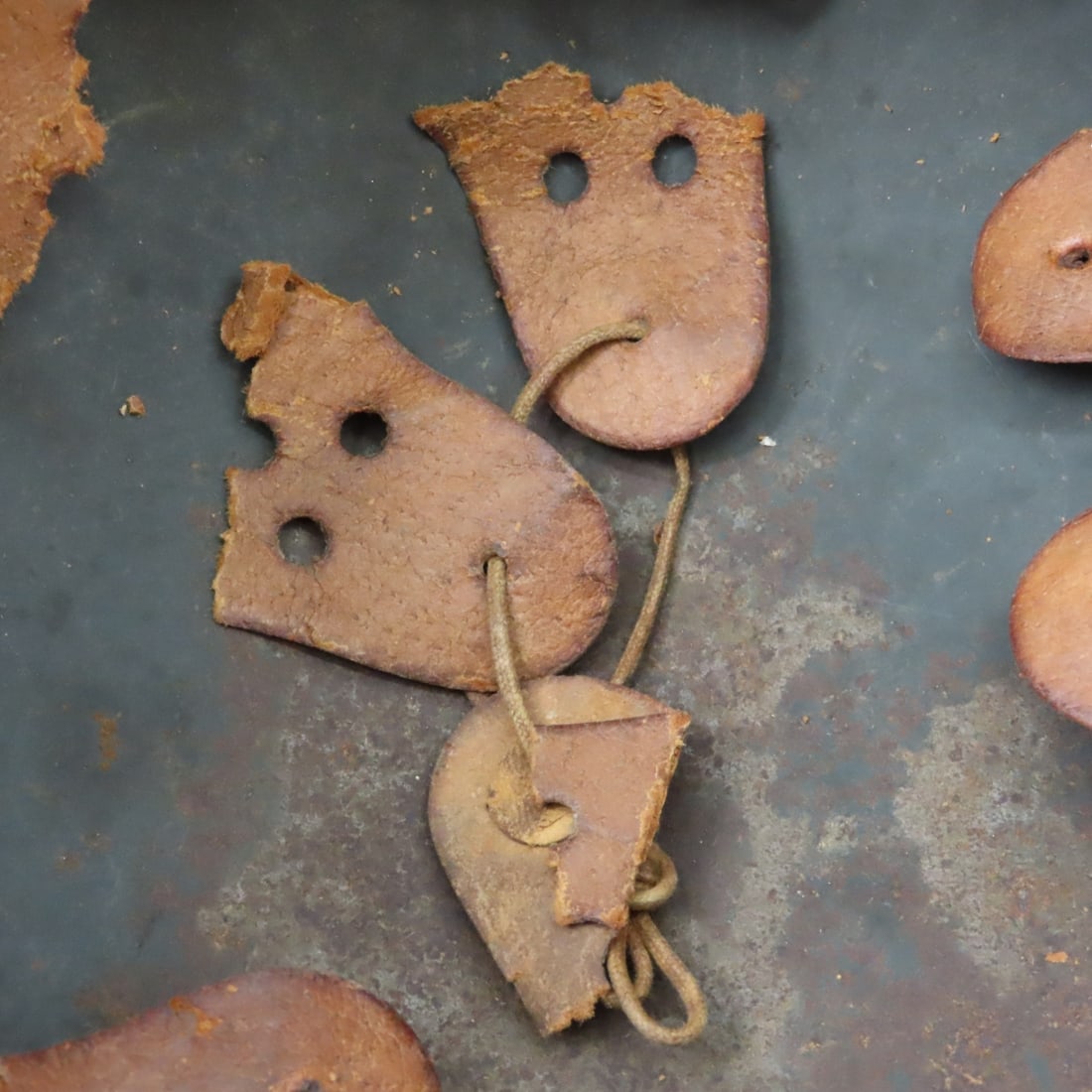 WWII German M42 Steel Combat Helmet, Rolled Edge - 7