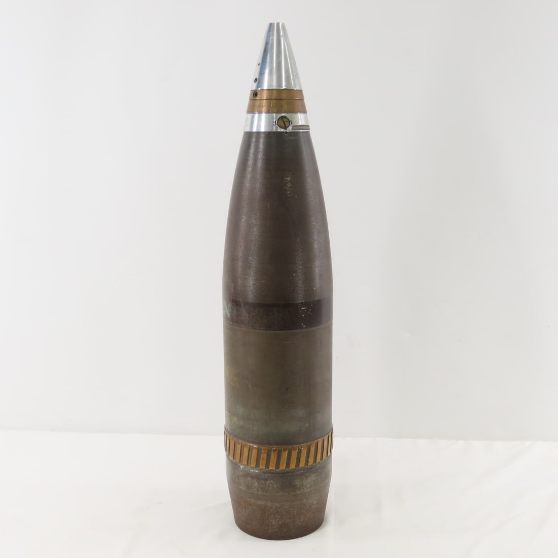 WWII105mm 105H M84 Inert Howitzer Smoke Projectile - 4