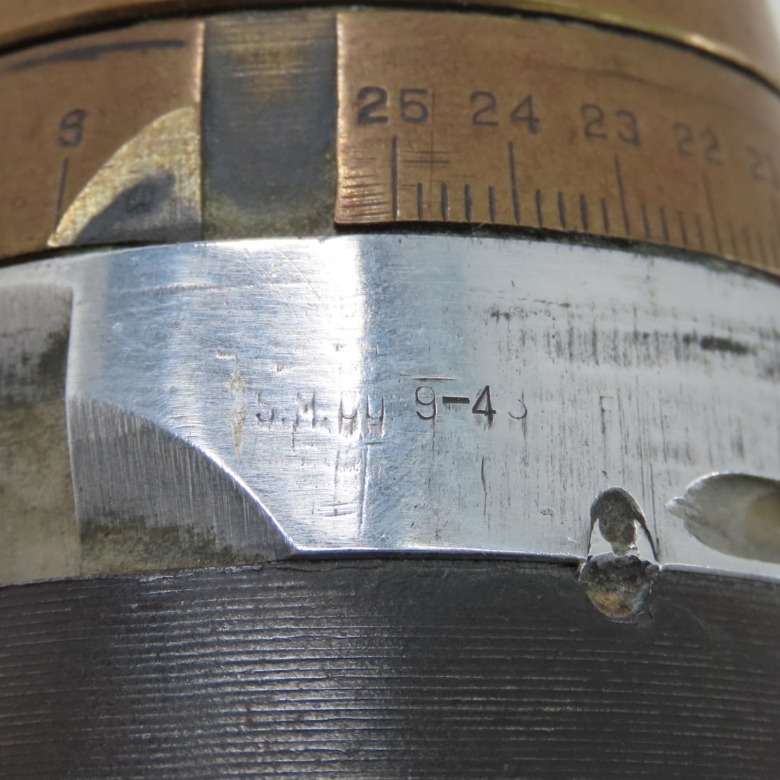 WWII105mm 105H M84 Inert Howitzer Smoke Projectile - 6