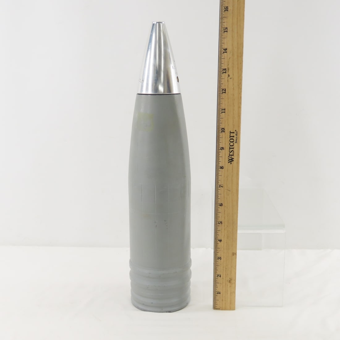 WWII German Flak 88mm Howitzer Inert Projectile - 2