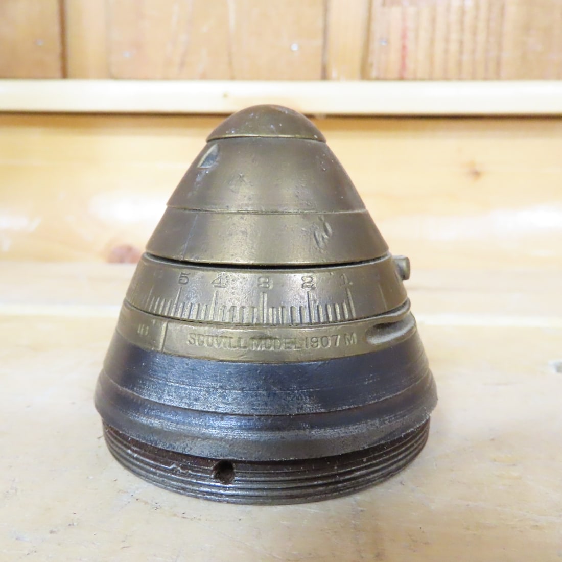 Inert WWI Era French 75mm Artillery Shell - 13