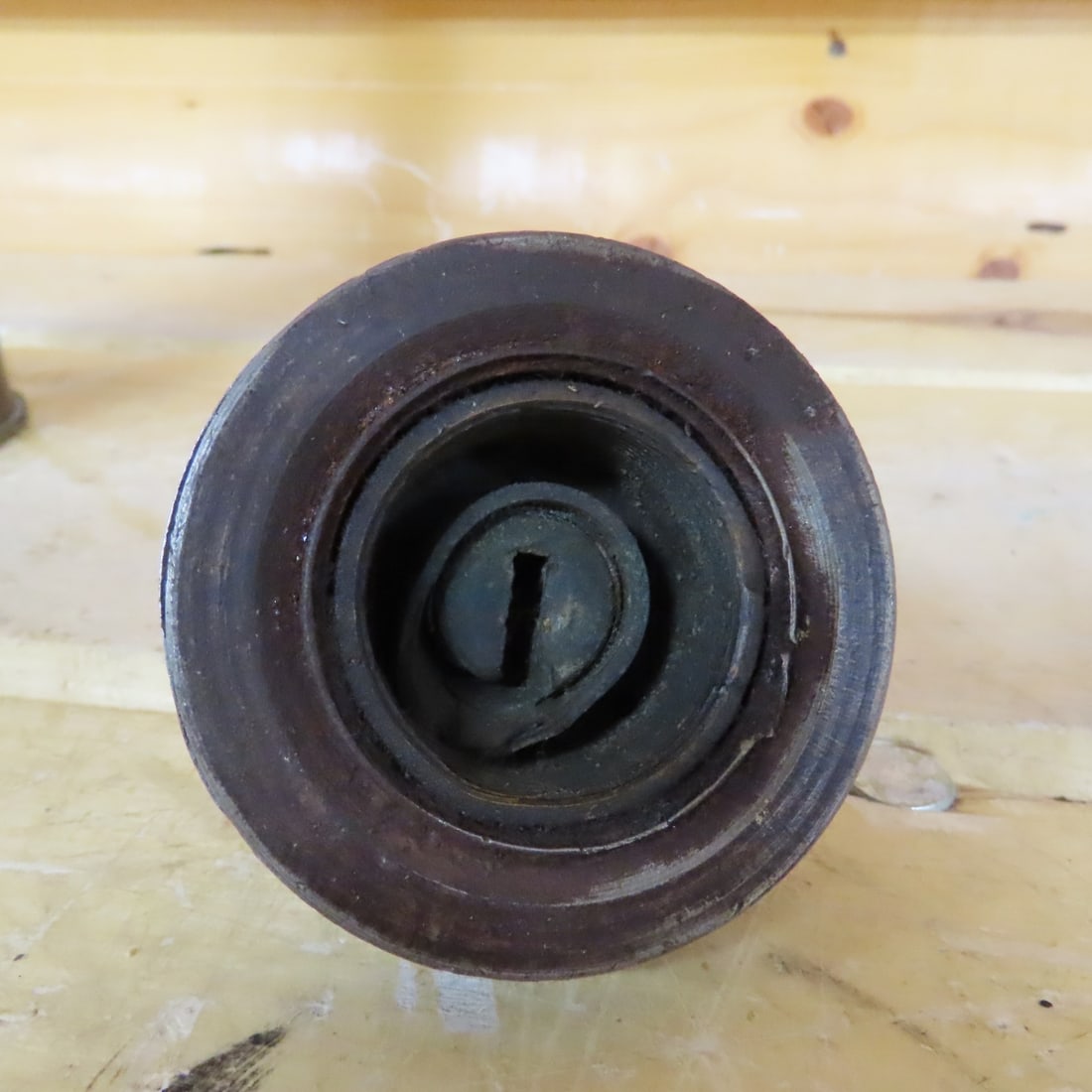 Inert WWI Era French 75mm Artillery Shell - 14