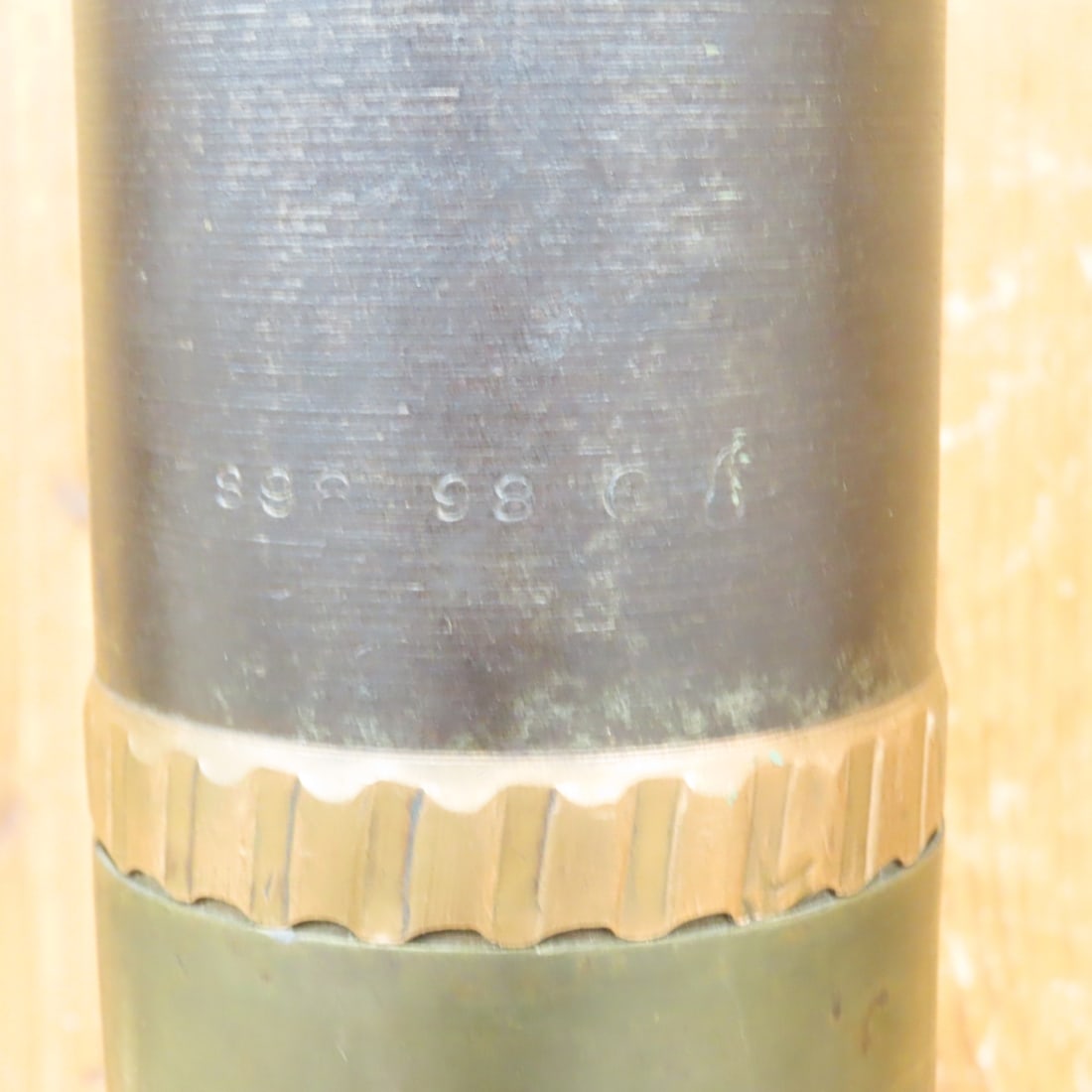 Inert WWI Era French 75mm Artillery Shell - 4