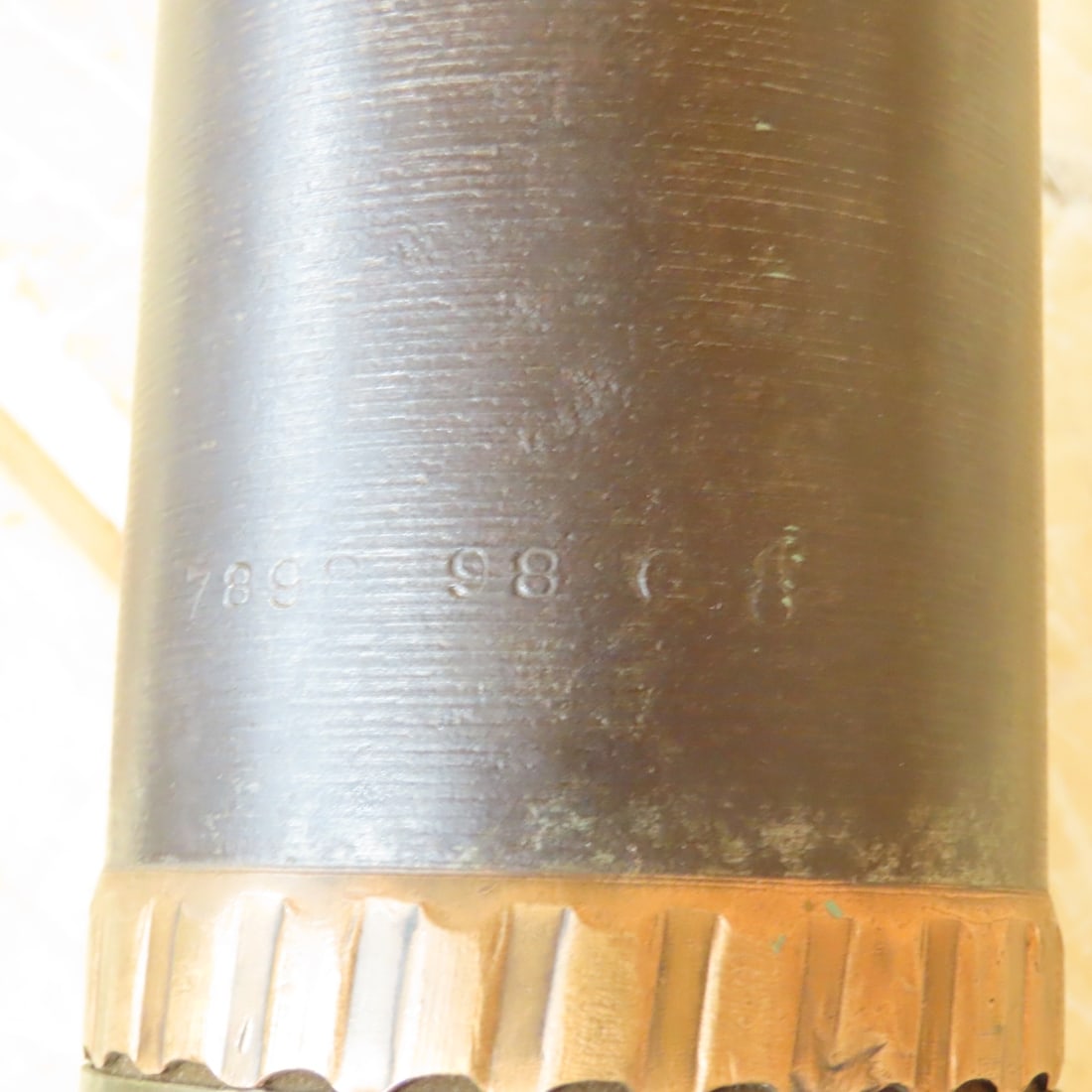 Inert WWI Era French 75mm Artillery Shell - 5