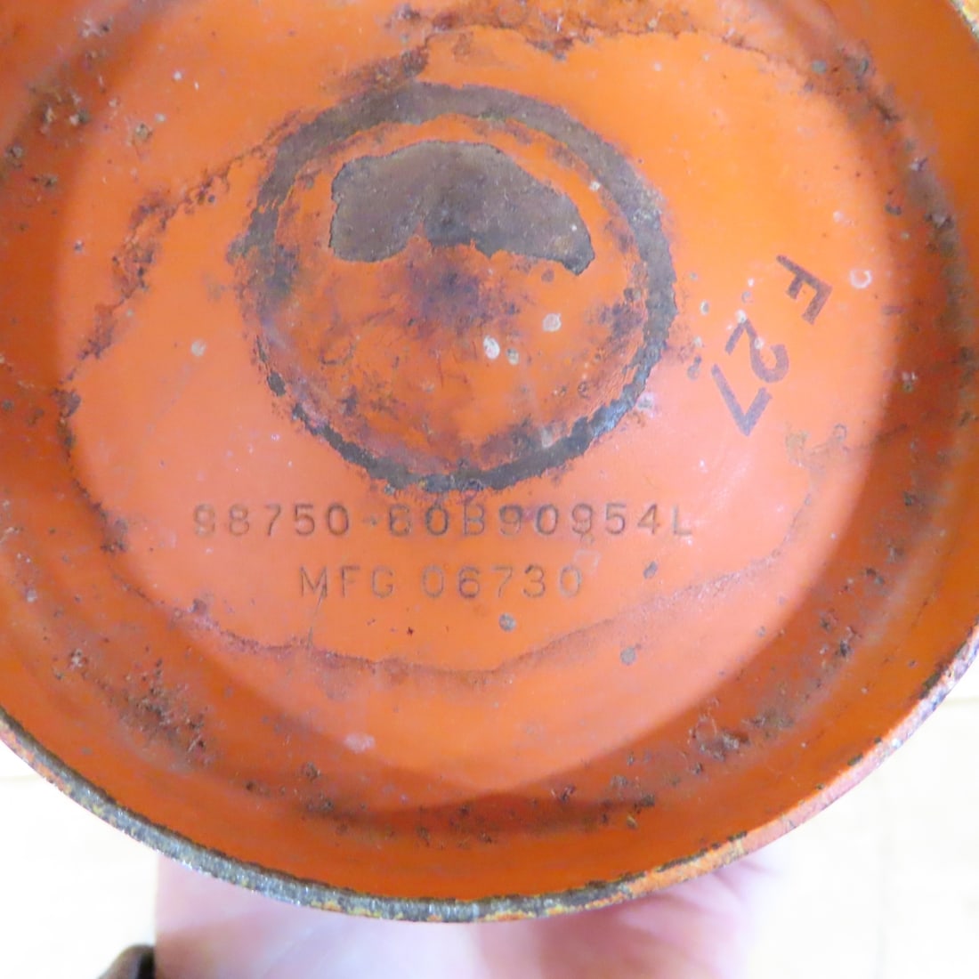 Inert Vietnam War Era MK106 Mod 1 Practice Bomb - 12