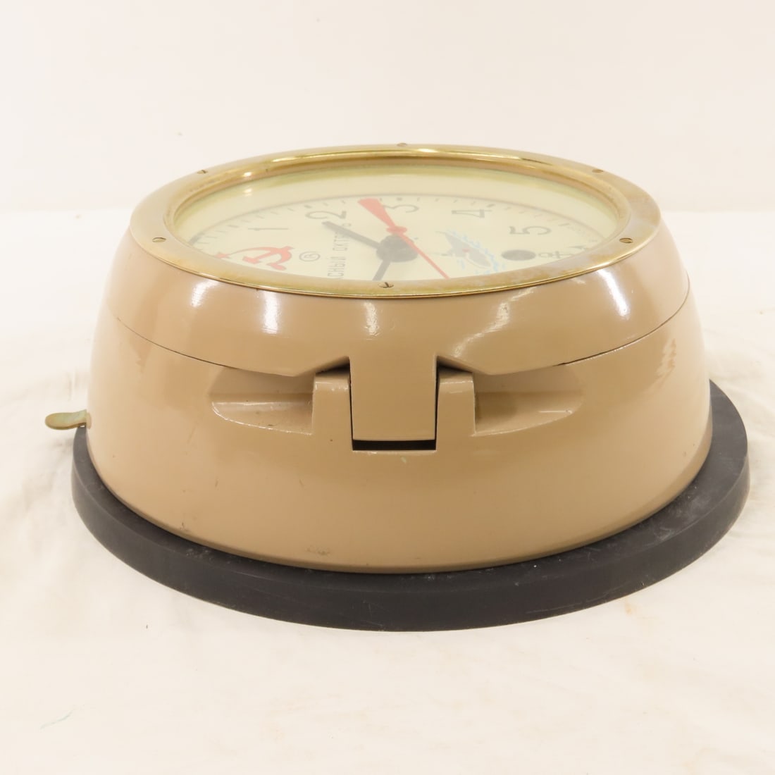 Vintage Russian CCCP Marine Wall Clock w/Keys - 9
