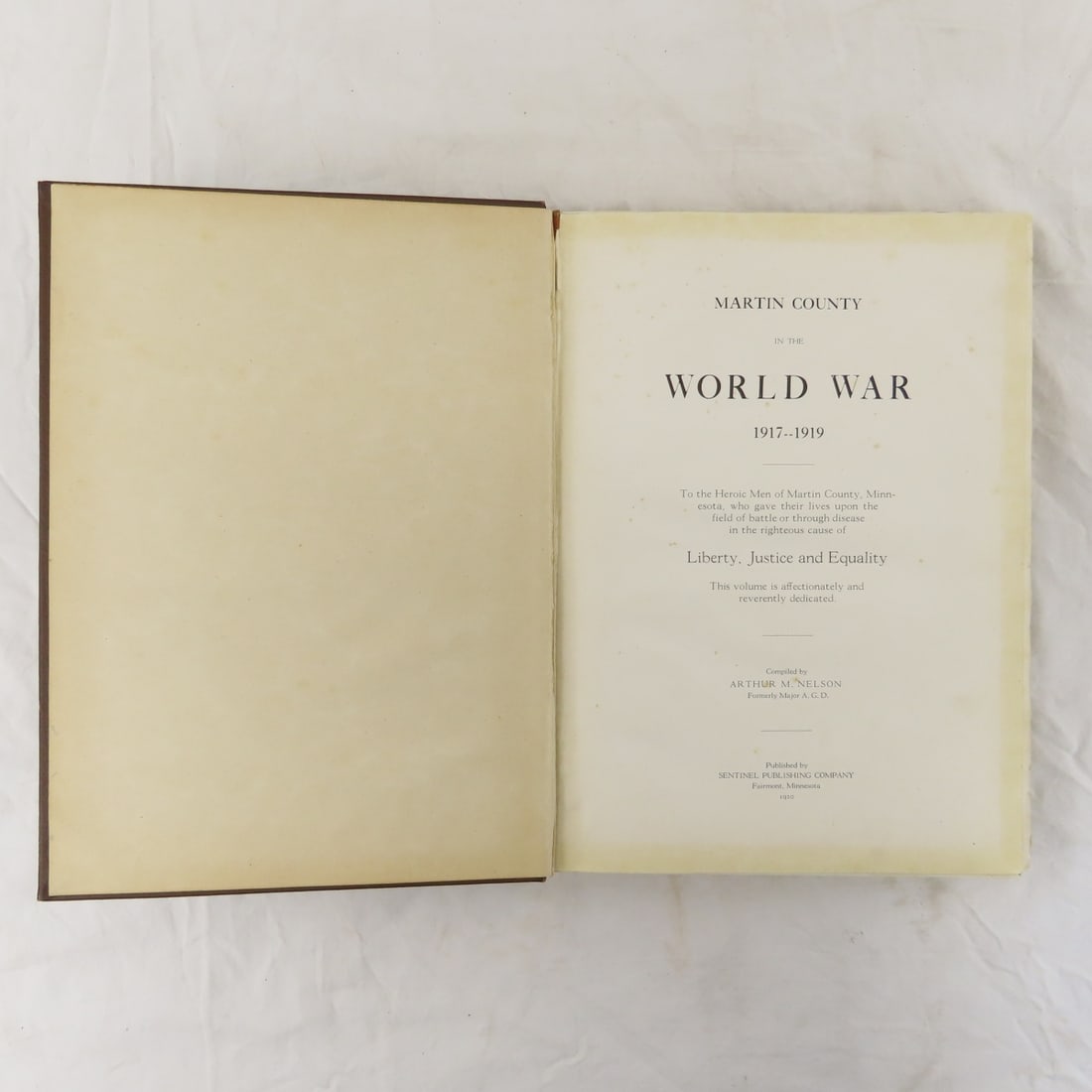 Martin County MN in The War, 1917-1919, Book - 4