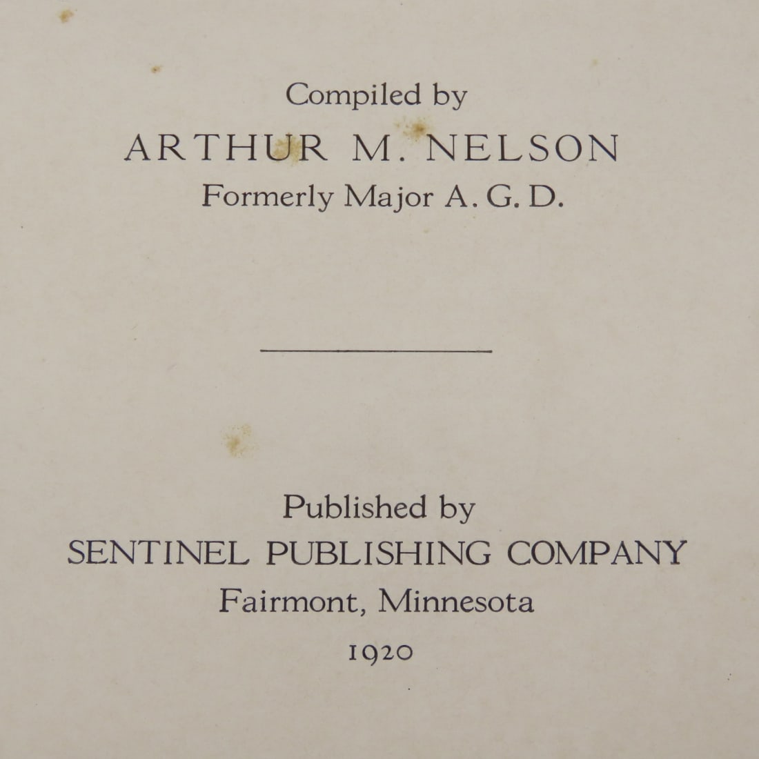 Martin County MN in The War, 1917-1919, Book - 5