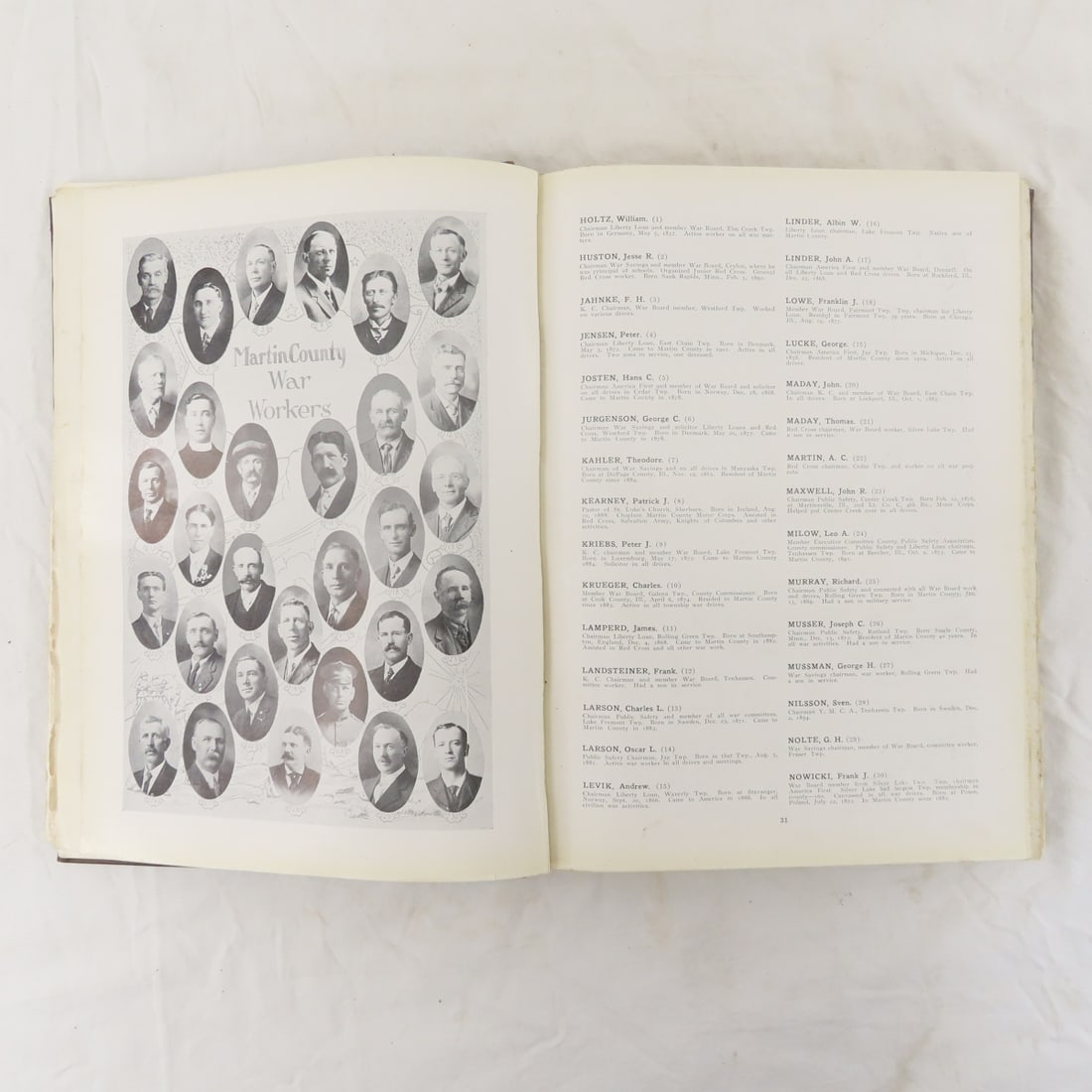 Martin County MN in The War, 1917-1919, Book - 8