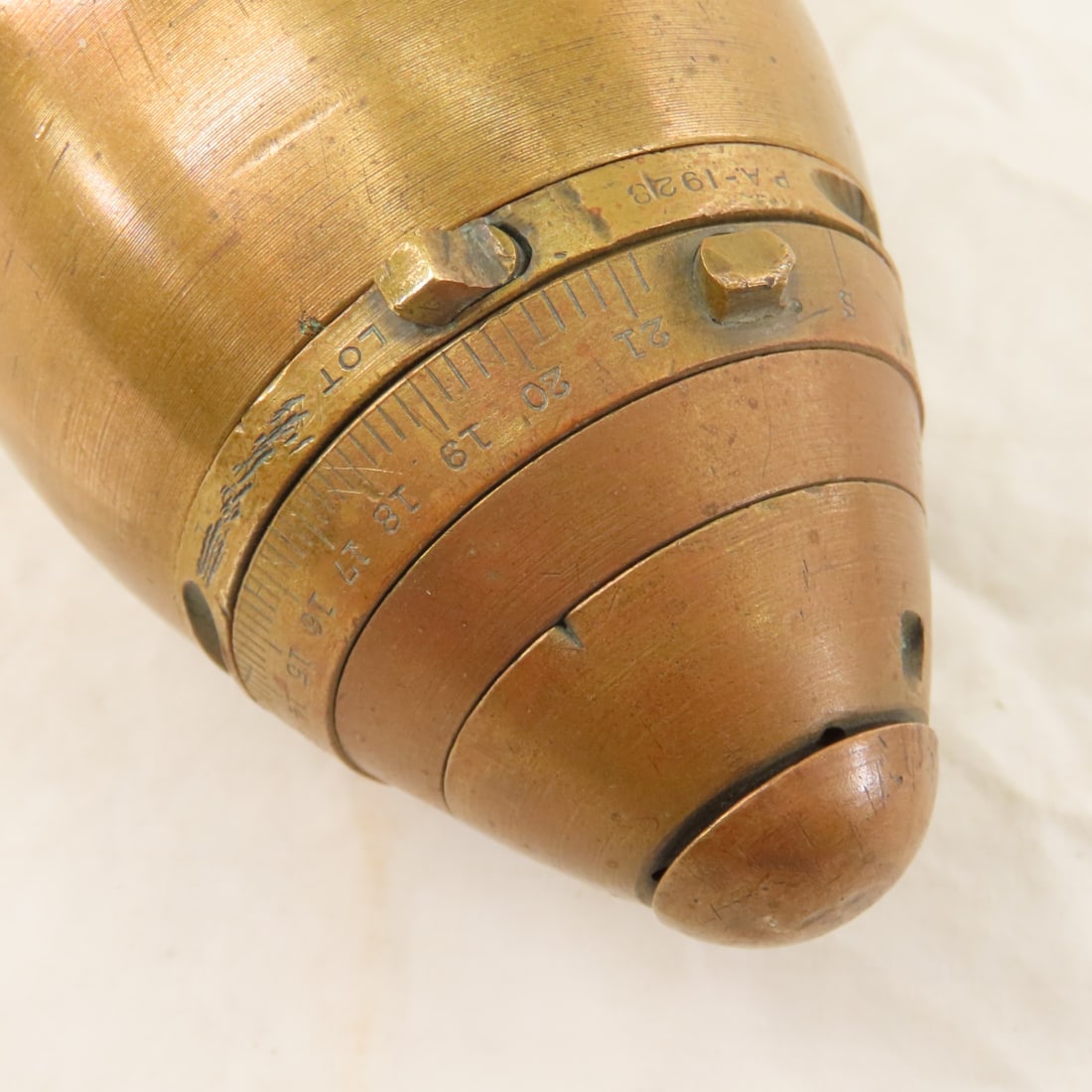 WWII 75mm Drill Cartridge, M1897 M1916 M1917 - 6