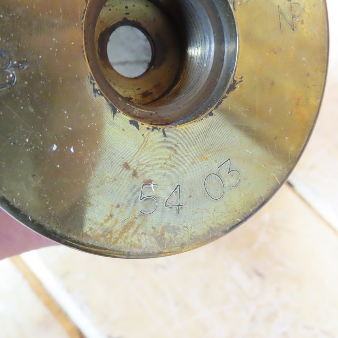 3 WWII 75MM & 57MM Brass Cartridge Casings - 17