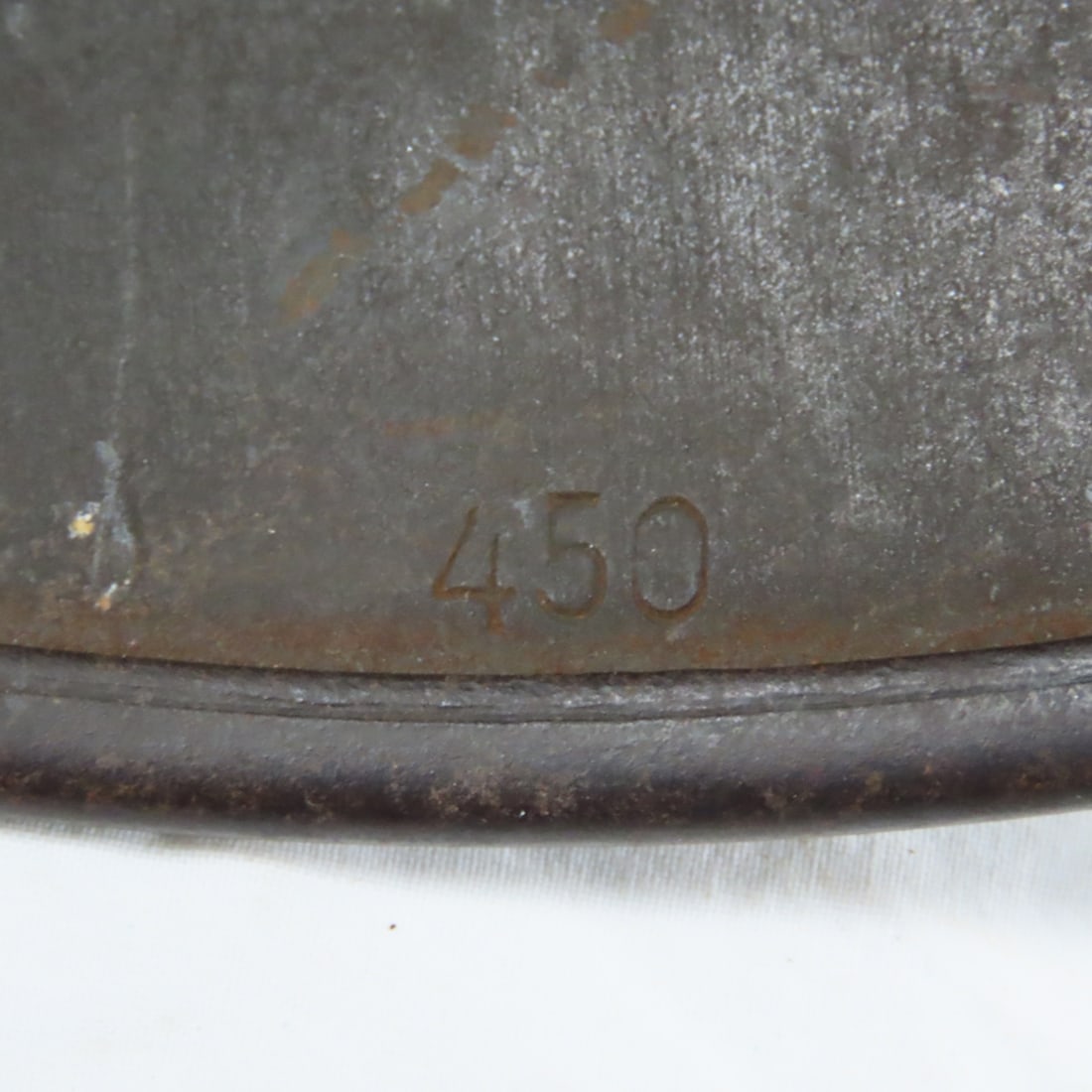 WWII German Stahlhelm M35 Steel Combat Helmet - 12