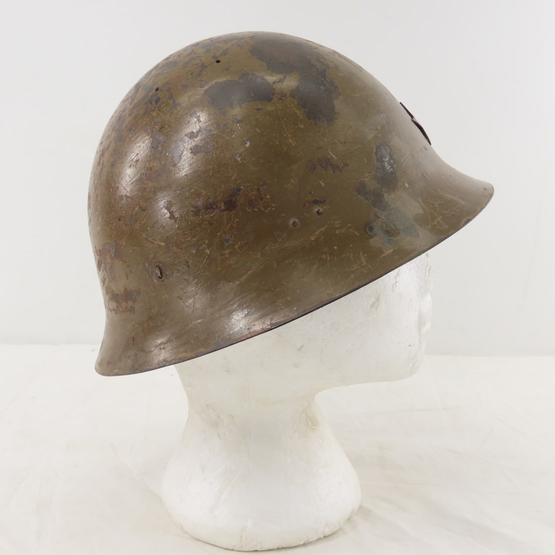 WWII Japanese Type 90 Steel Combat Helmet - 2