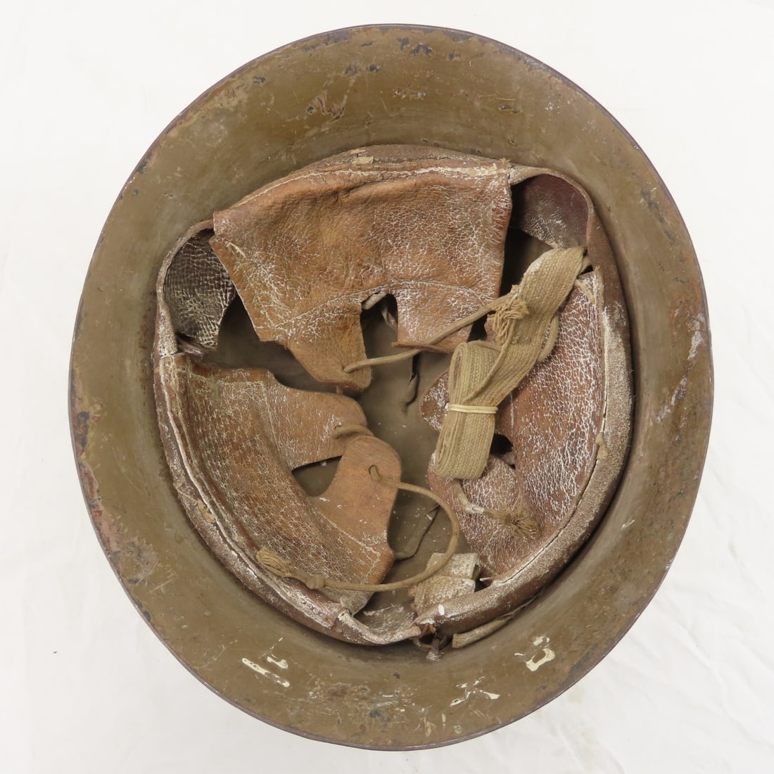 WWII Japanese Type 90 Steel Combat Helmet - 6