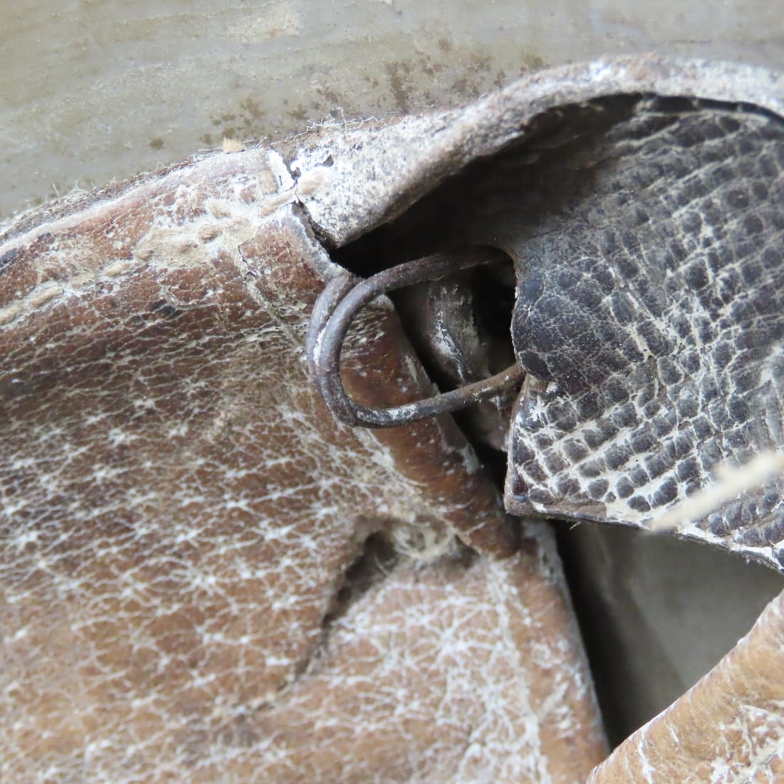 WWII Japanese Type 90 Steel Combat Helmet - 8