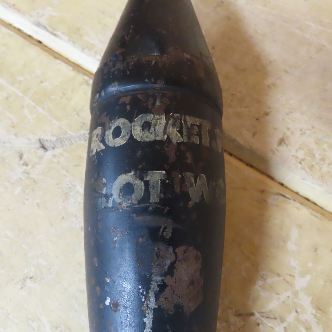 Inert US Army WWII M7A1 Practice Rocket - 4