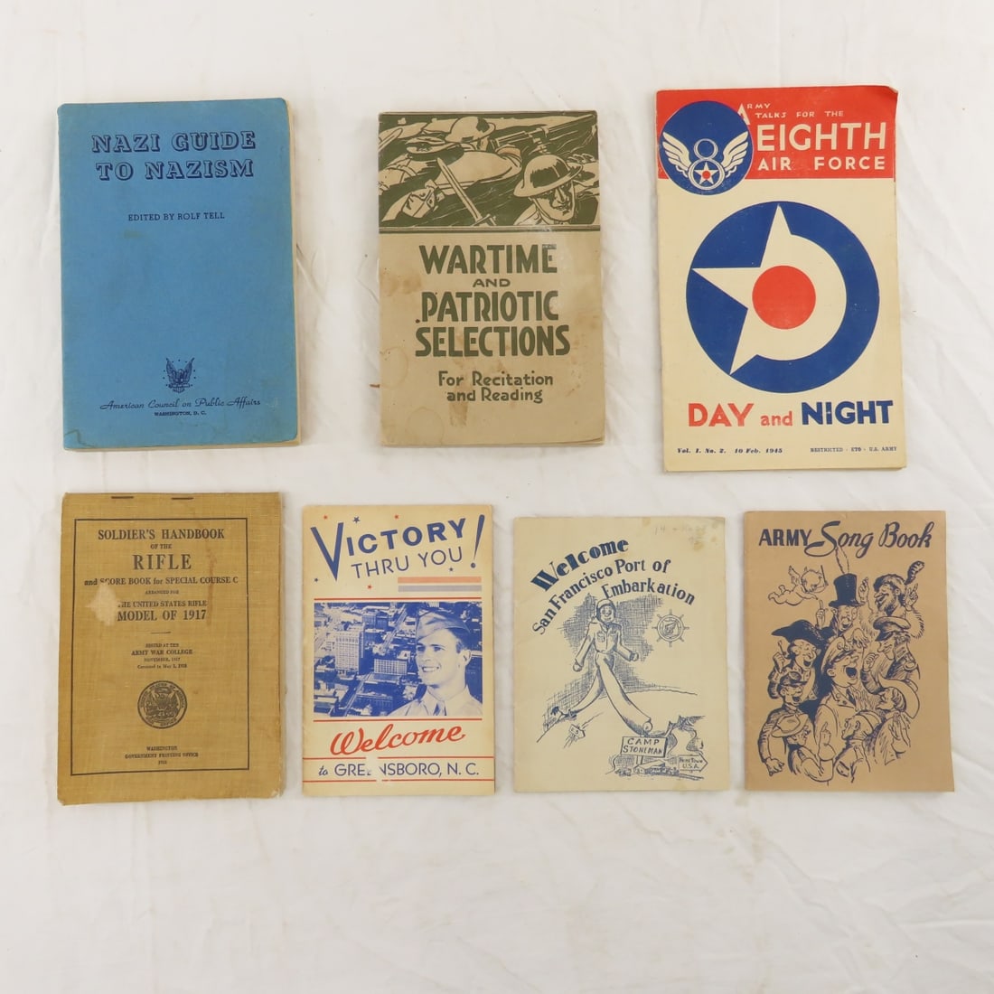 Collection of US Military Newspapers, Books & more - 8