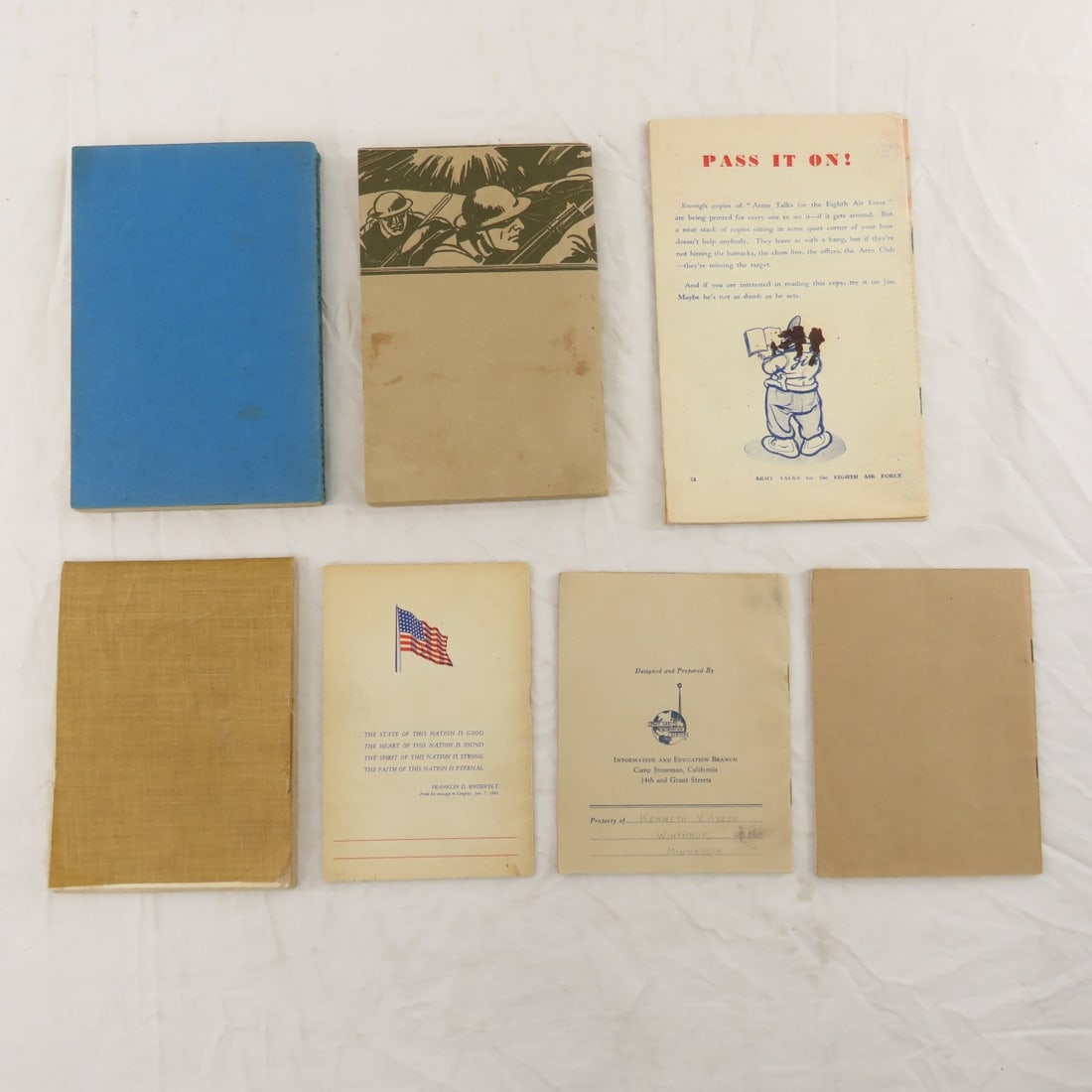 Collection of US Military Newspapers, Books & more - 9