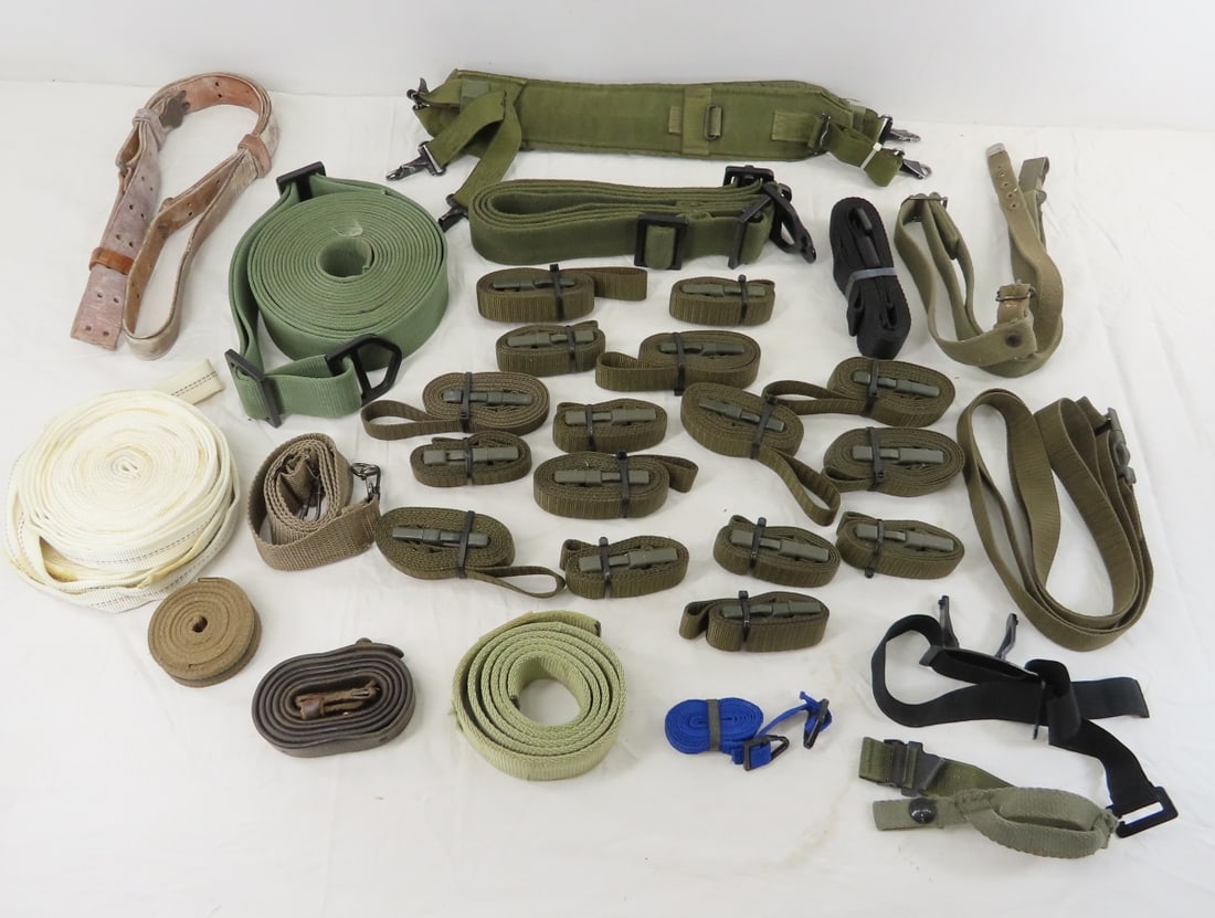 Various Military Straps, Slings & Backpack Harness (1 of 10)