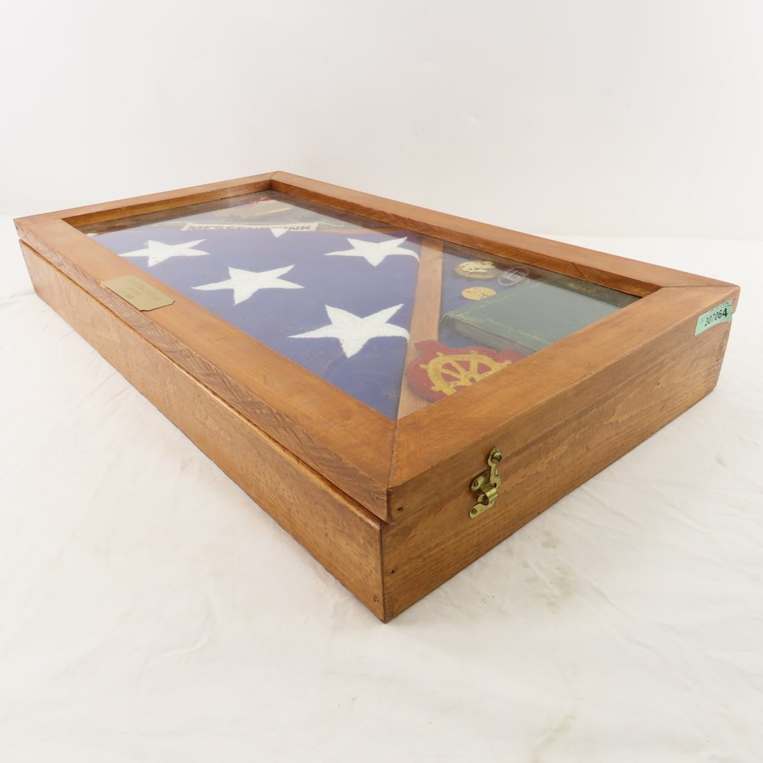 Grant Messenbrink Shadowbox & Burial Flag - 8