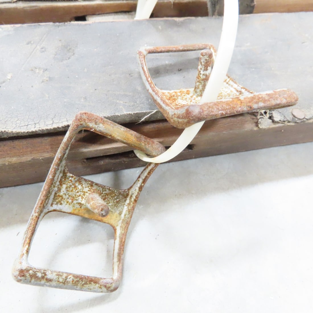 Strand & Unbranded Antique Wooden Downhill Skis - 8