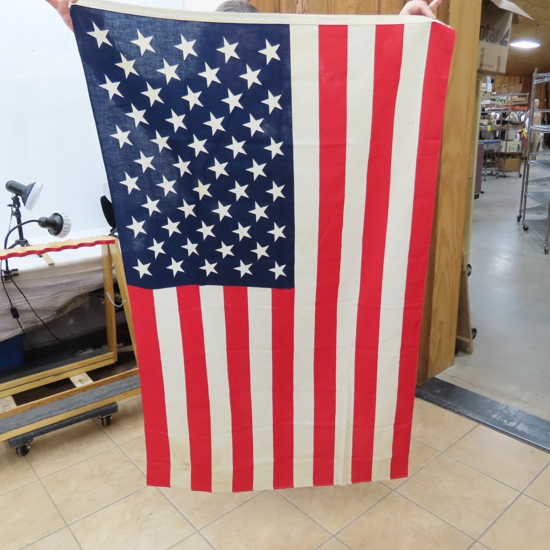 6 American Flags, 48 & 50 Star - 12