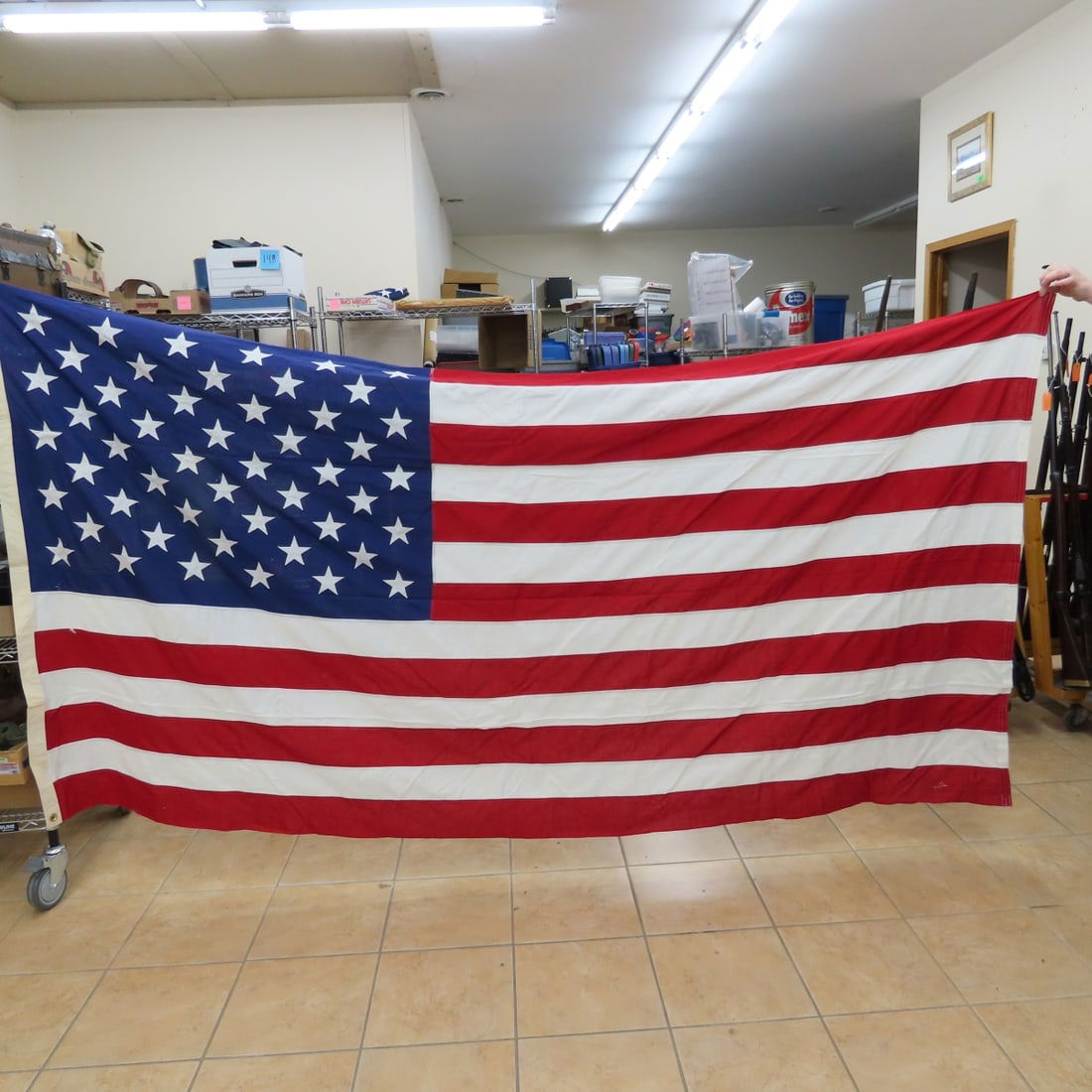 6 American Flags, 48 & 50 Star - 16