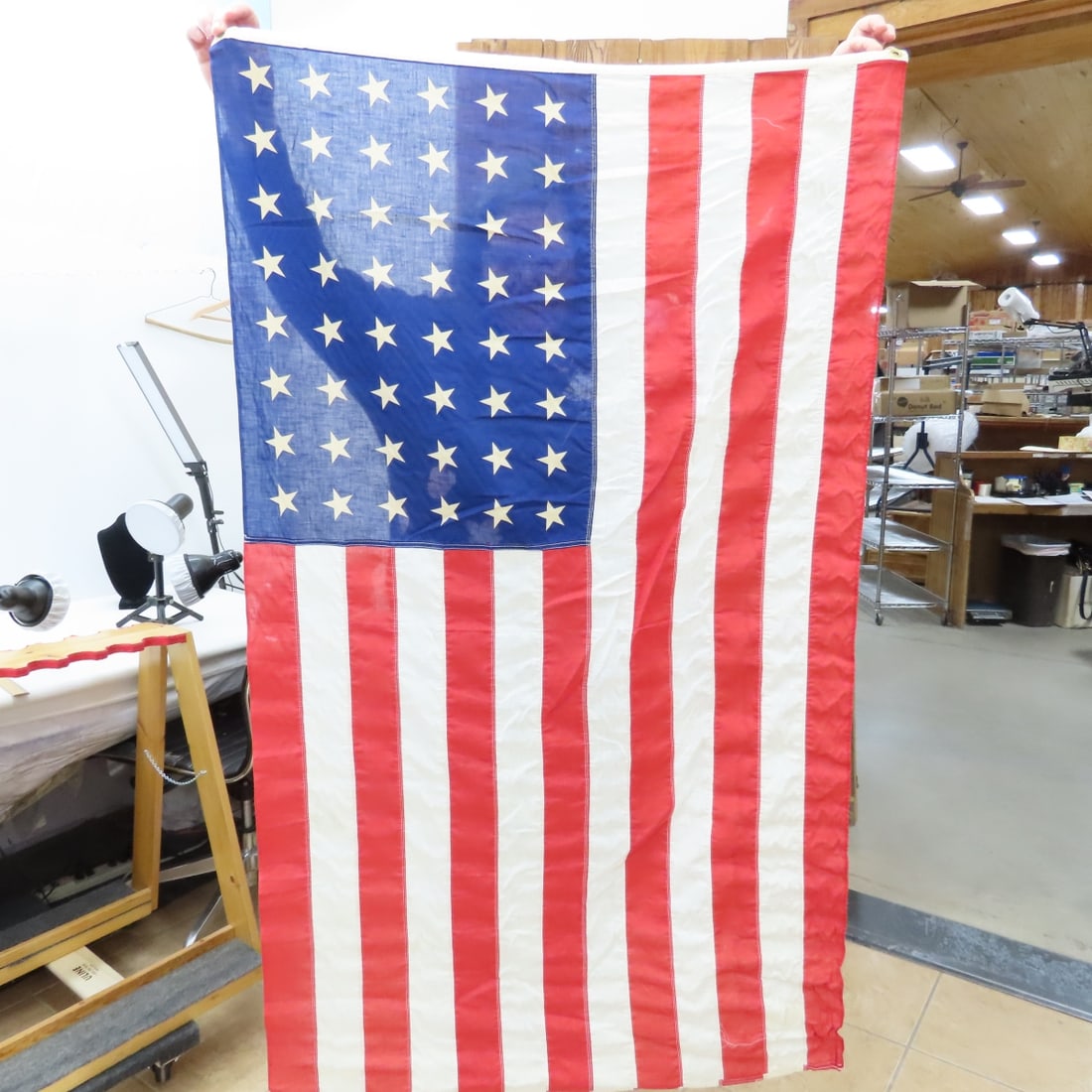 6 American Flags, 48 & 50 Star - 8