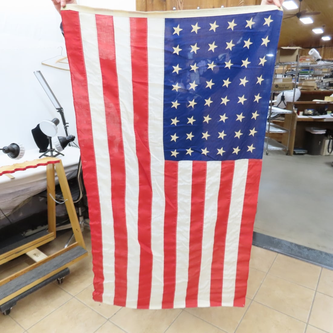 6 American Flags, 48 & 50 Star - 9