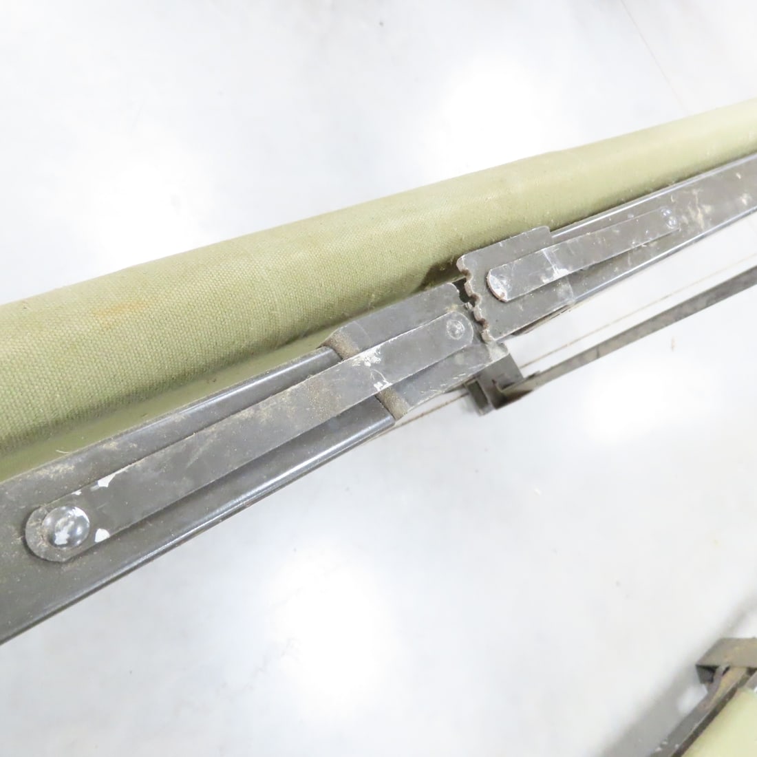 3 Vintage 1970s US Military Folding Cots - 8