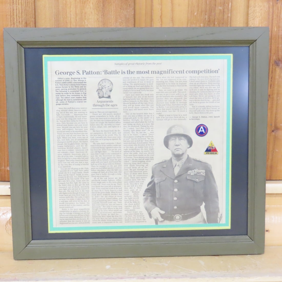 Framed, Mounted WWII Era US Newspapers - 4