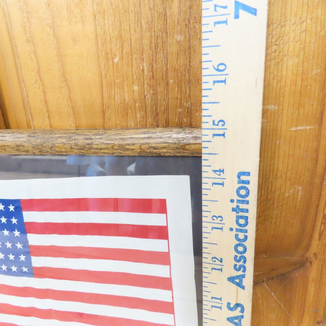 Framed US Air Force WWII Era Silk Blood Chit - 16