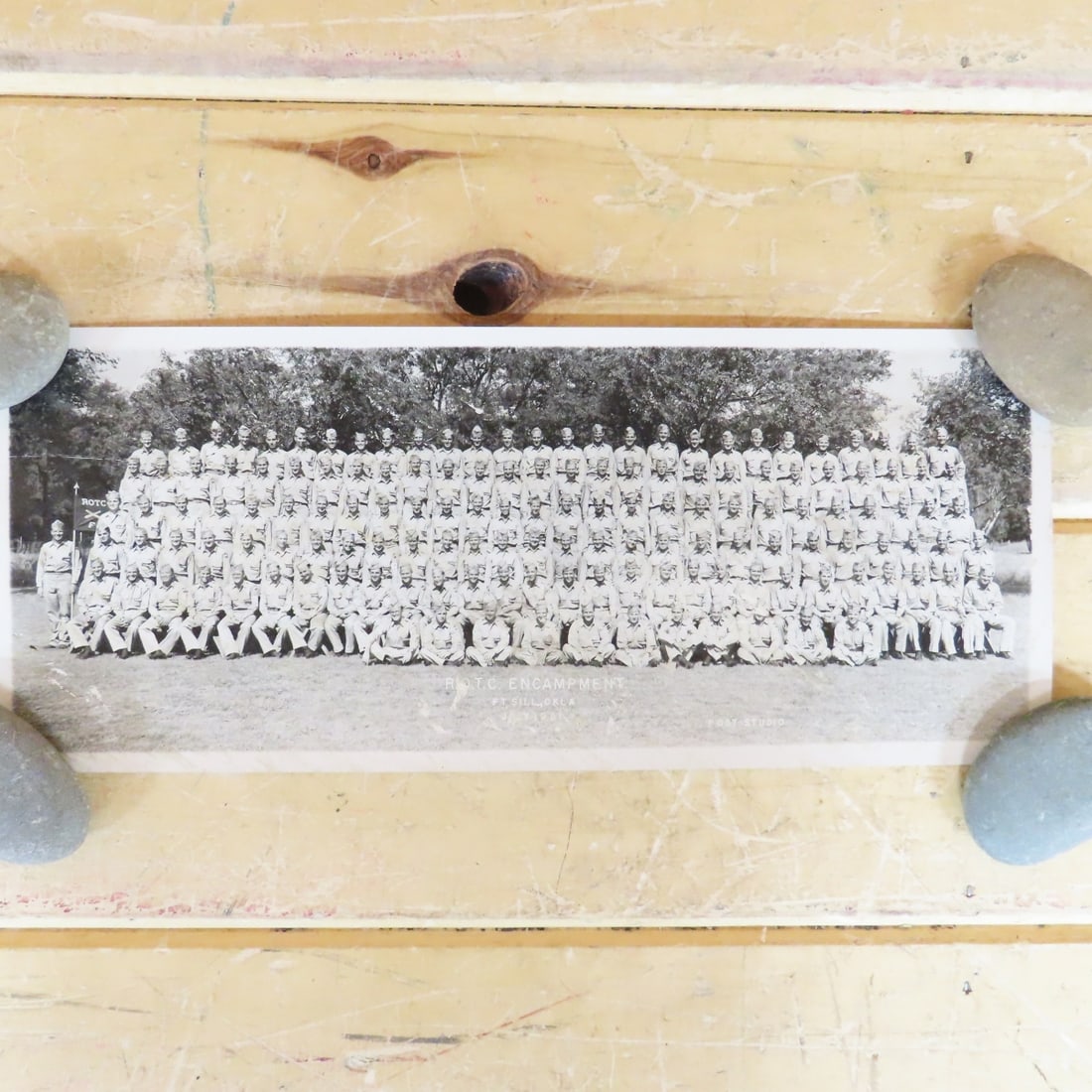 WWII Camp Fannin, TX Infantry Framed Yardlong - 12