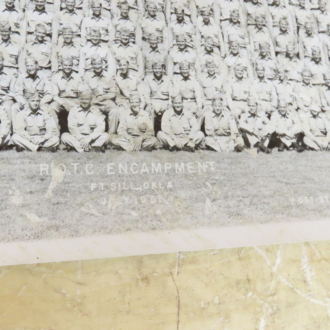 WWII Camp Fannin, TX Infantry Framed Yardlong - 13