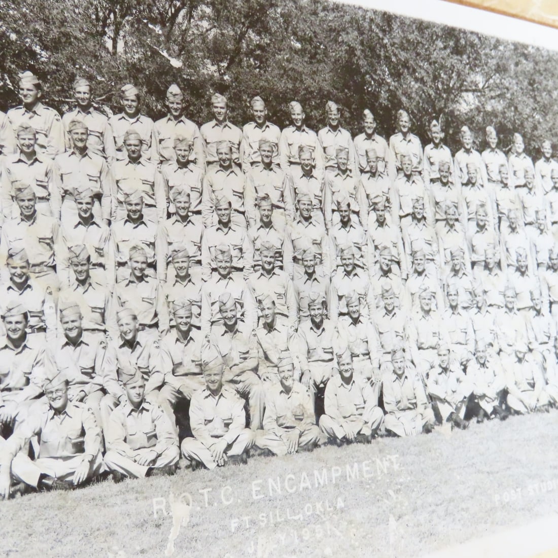 WWII Camp Fannin, TX Infantry Framed Yardlong - 14