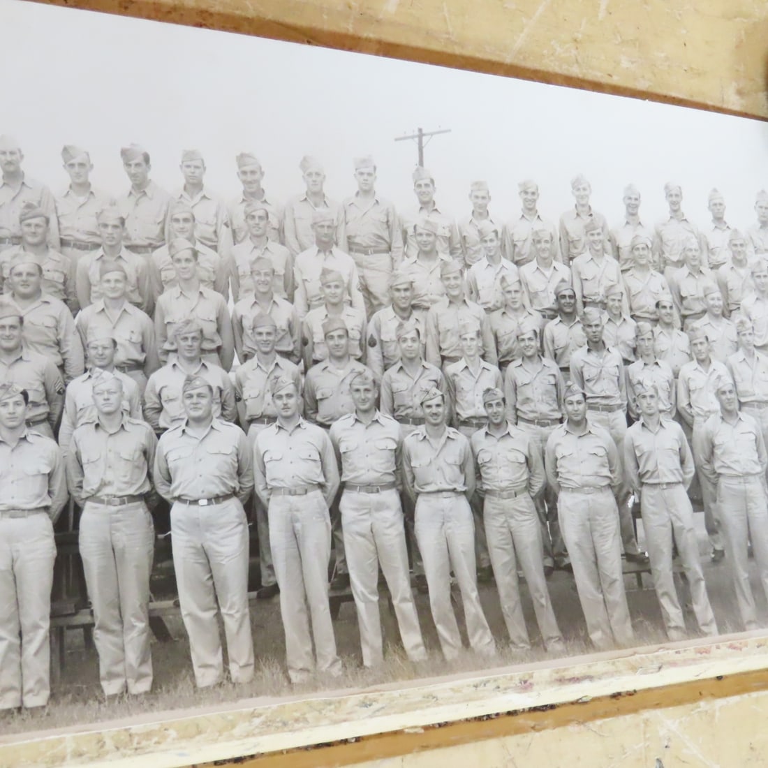 WWII Camp Fannin, TX Infantry Framed Yardlong - 16