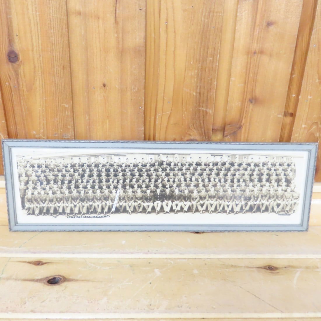 WWII Camp Fannin, TX Infantry Framed Yardlong - 2