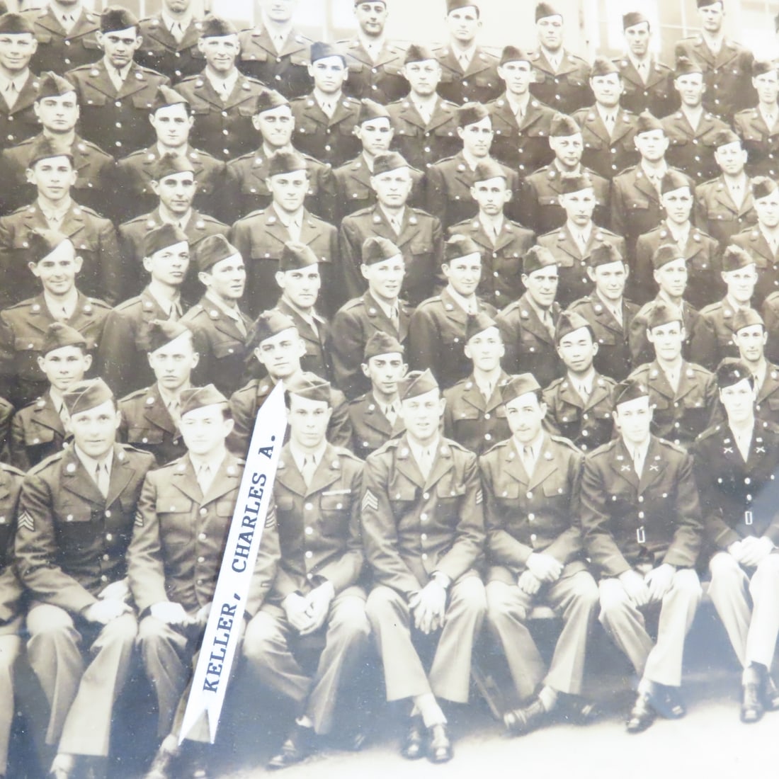 WWII Camp Fannin, TX Infantry Framed Yardlong - 5