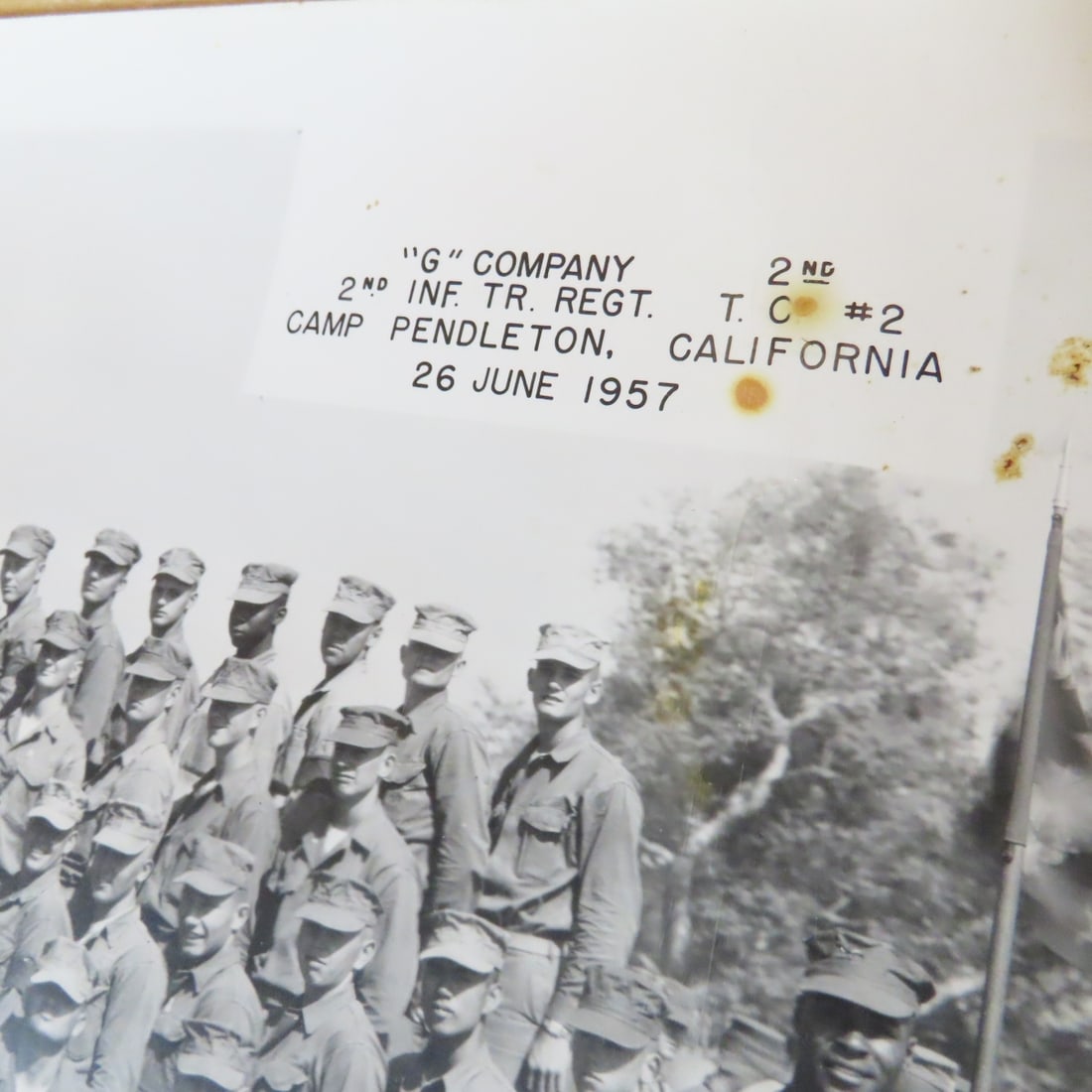 WWII Camp Fannin, TX Infantry Framed Yardlong - 9