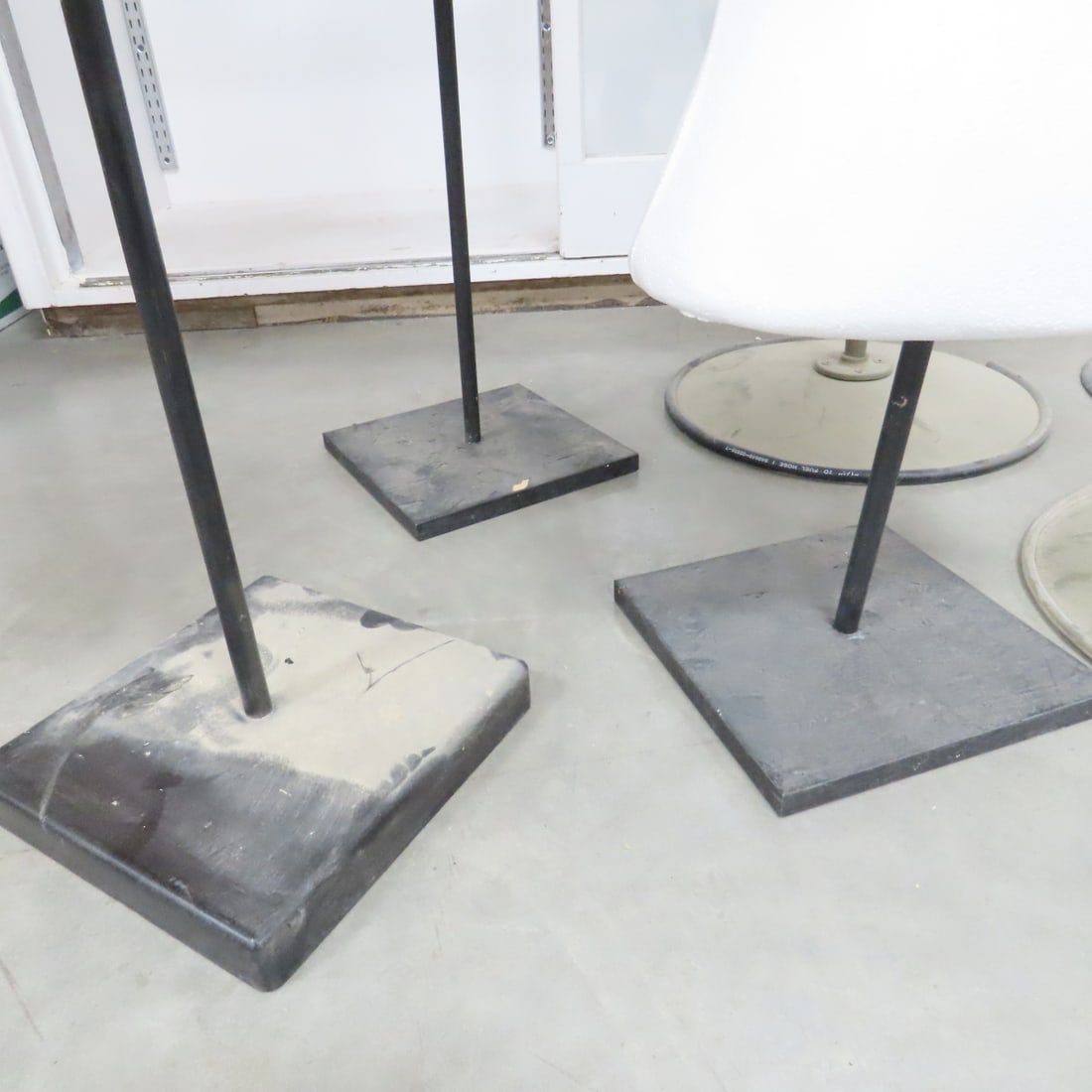 7 Styrofoam Mannequin Torsos on Bases - 6