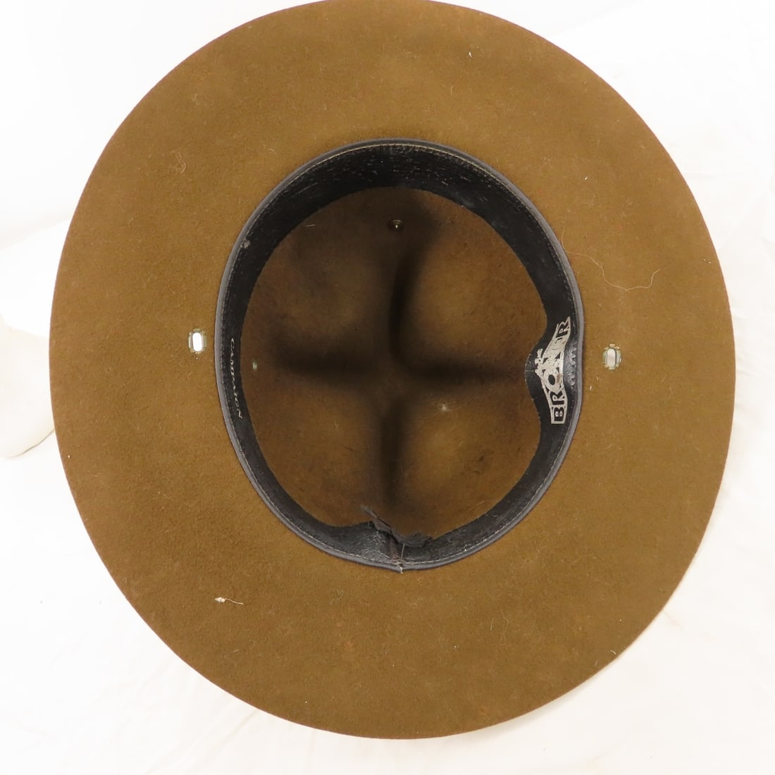 2 Vintage US Military Montana Peak Campaign Hats - 13