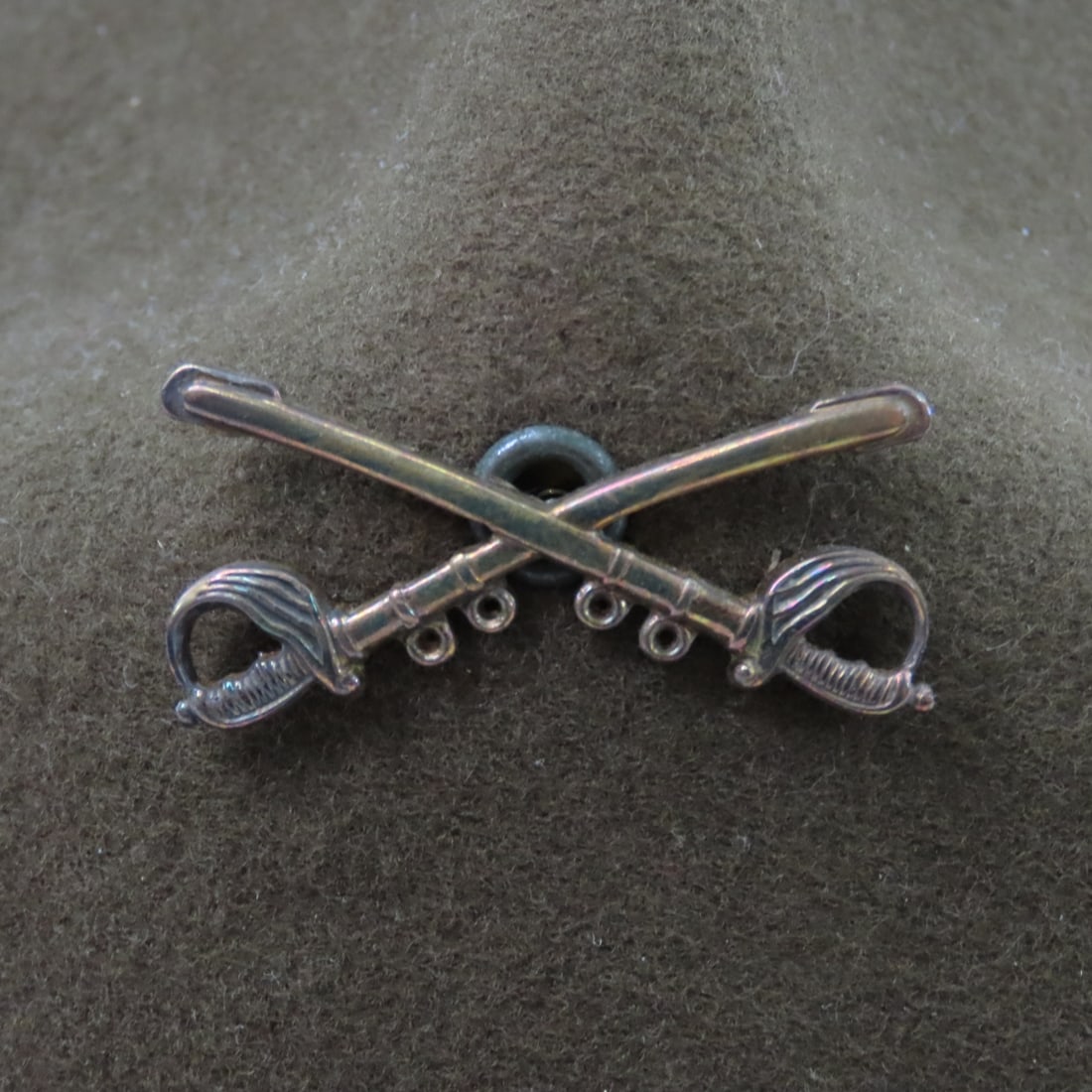 2 Vintage US Military Montana Peak Campaign Hats - 16